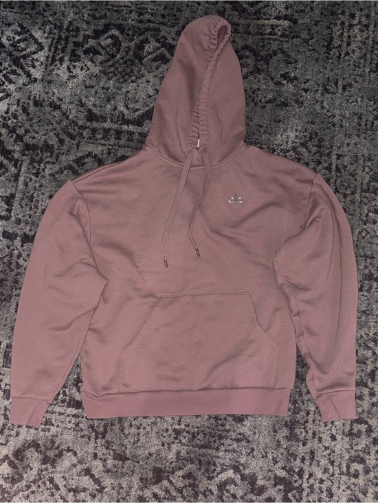 ALO Yoga Sweaters - ALO Yoga Men's Mauve Pullover Hoodie